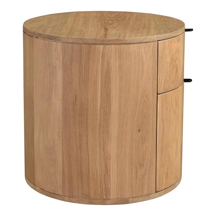 Kono 2-Drawer Nightstand - Natural