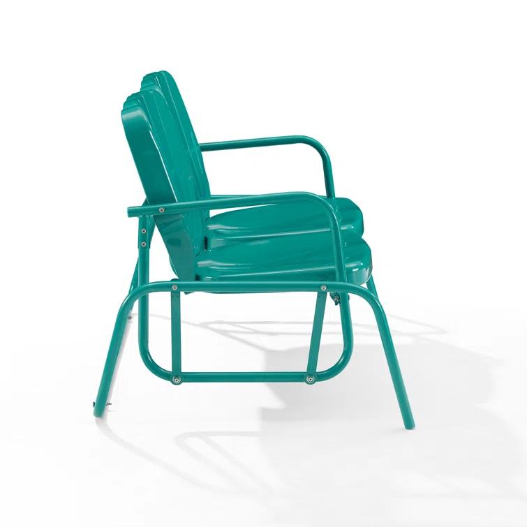 Outdoor Burley Gliding Metal Bench
