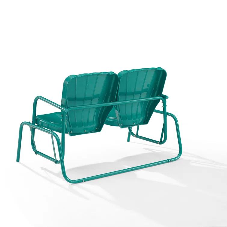 Outdoor Burley Gliding Metal Bench