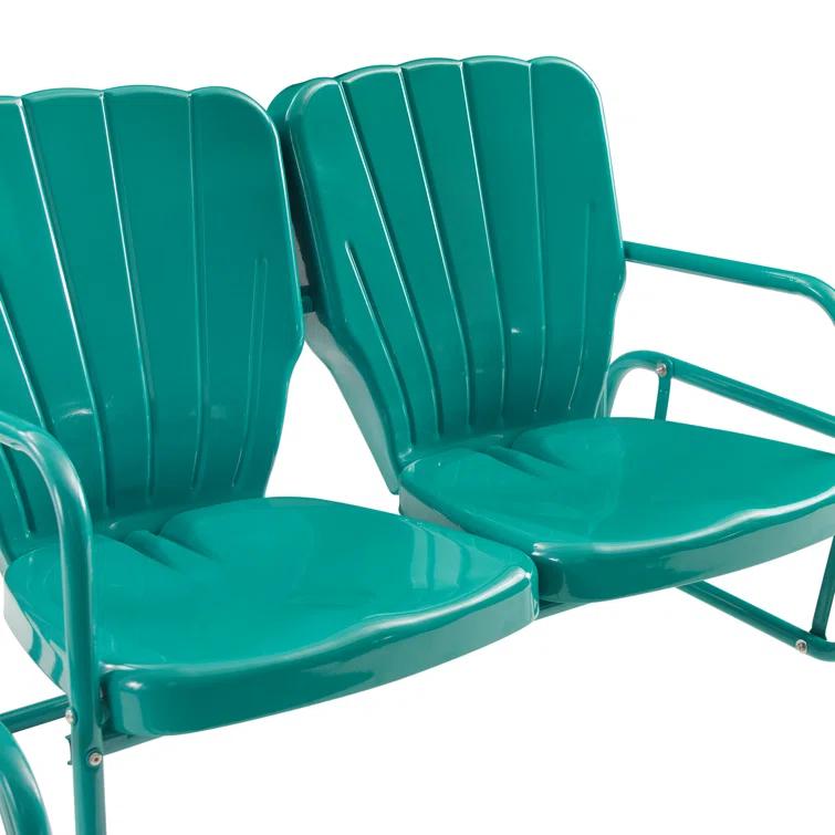 Outdoor Burley Gliding Metal Bench
