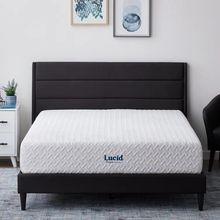Lucid 12'' Medium Gel Memory Foam Mattress