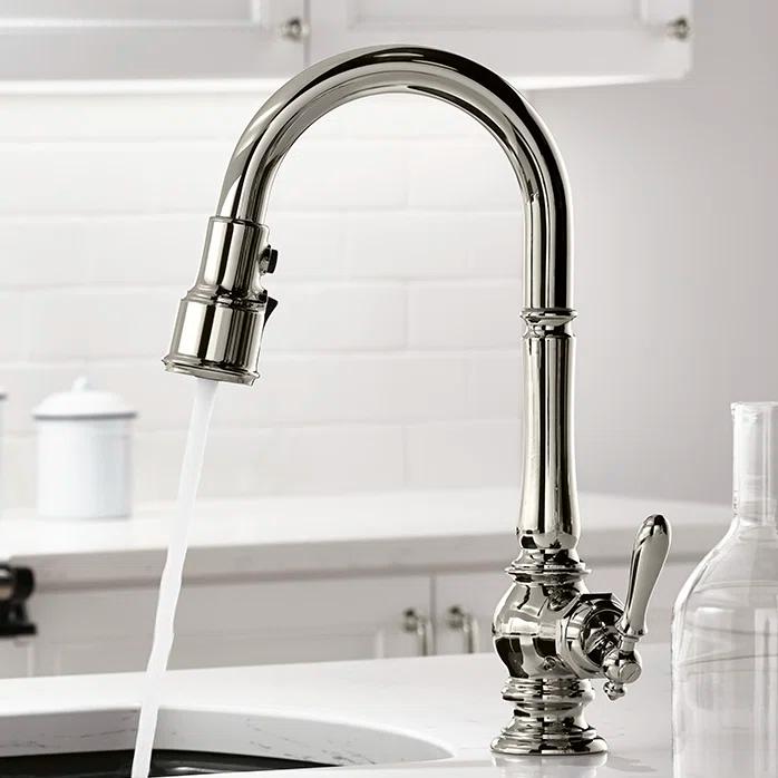 Artifacts® Pull Down Bar Faucet with Accessories
