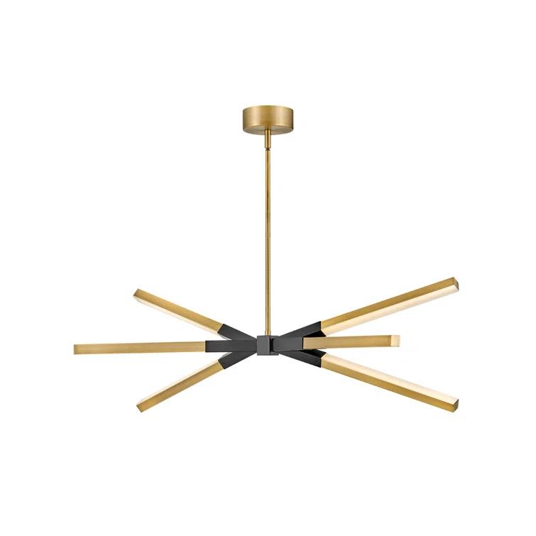 Rae 39" Integrated LED Hanging Linear Pendant Light