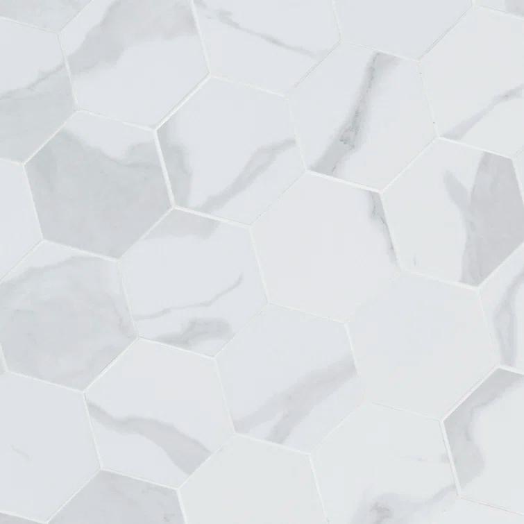 Eden 2" x 2" Micro-beveled Porcelain Mosaic Wall & Floor Tile
