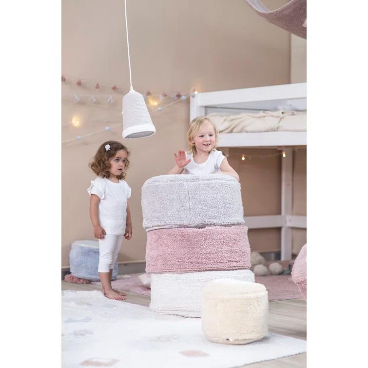 Lorena Canals Pyjama Party Upholstered Pouf