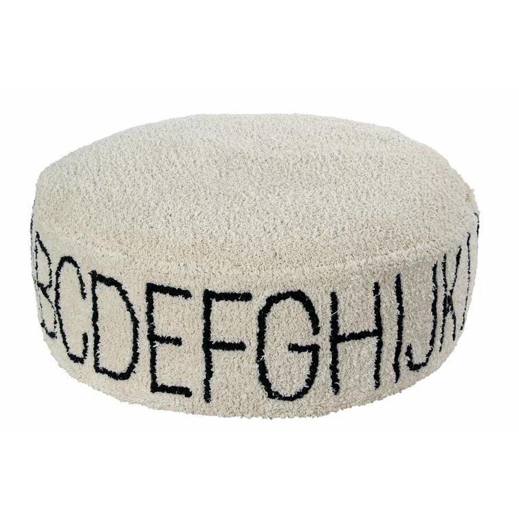 Lorena Canals ABC Upholstered Pouf