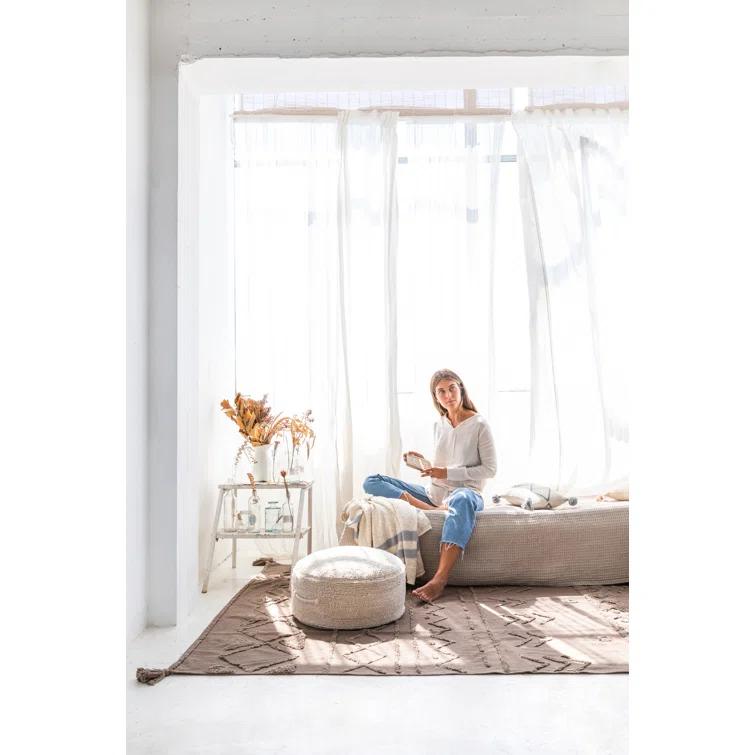Lorena Canals Pyjama Party Upholstered Pouf