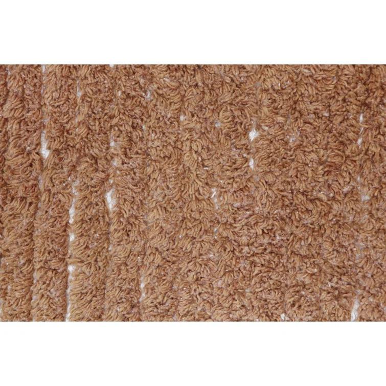 Duetto Reversible Washable Rug by Lorena Canals - Brown / 2' 7" x 7' 6"