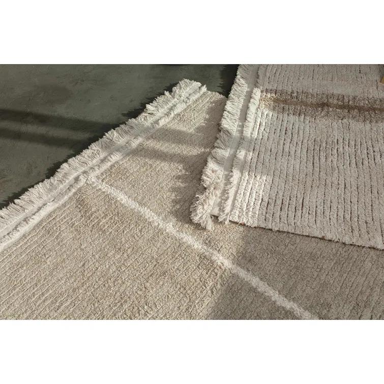 Duetto Reversible Washable Rug by Lorena Canals - Brown / 2' 7" x 7' 6"