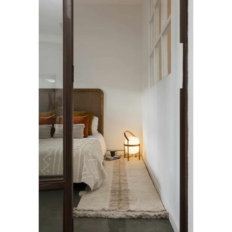 Duetto Reversible Washable Rug by Lorena Canals - Brown / 2' 7" x 7' 6"