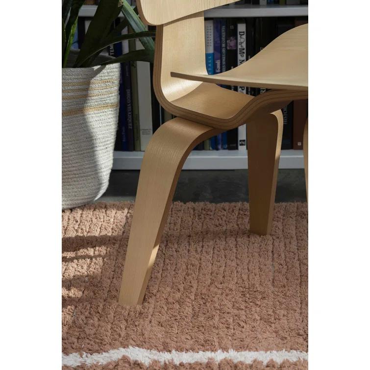 Duetto Reversible Washable Rug by Lorena Canals - Brown / 2' 7" x 7' 6"