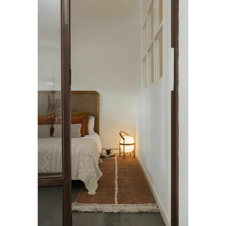 Duetto Reversible Washable Rug by Lorena Canals - Brown / 2' 7" x 7' 6"