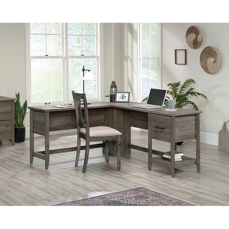 Cletus L-Shaped Writing Desk