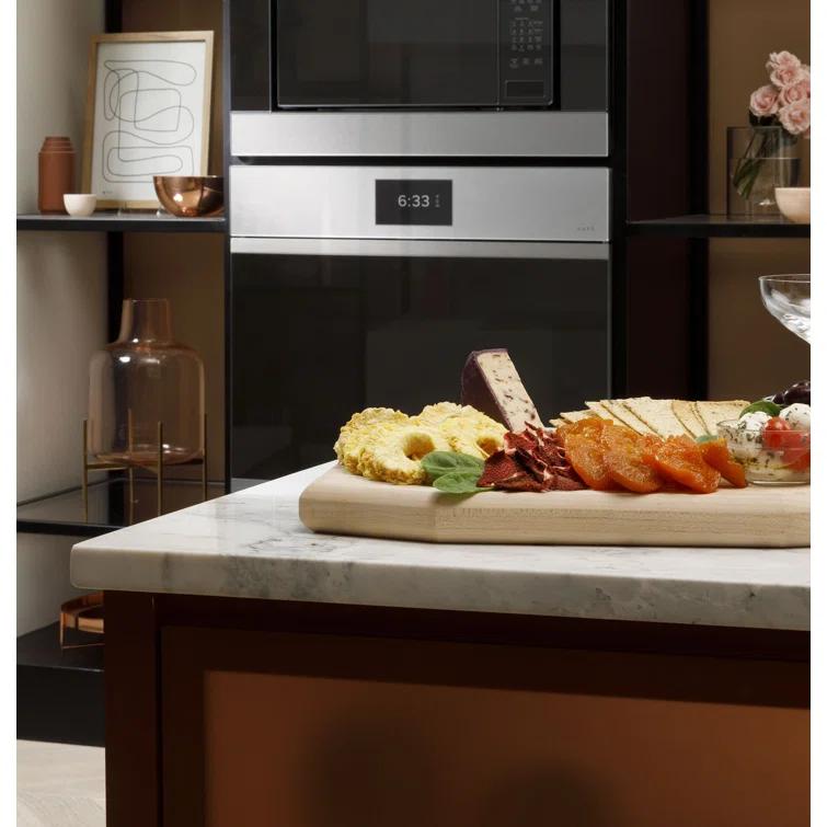 Café Minimal Series 30" 10 cu. ft Self-Cleaning Convection Electric Double Wall Oven CTD90DM2NS5
