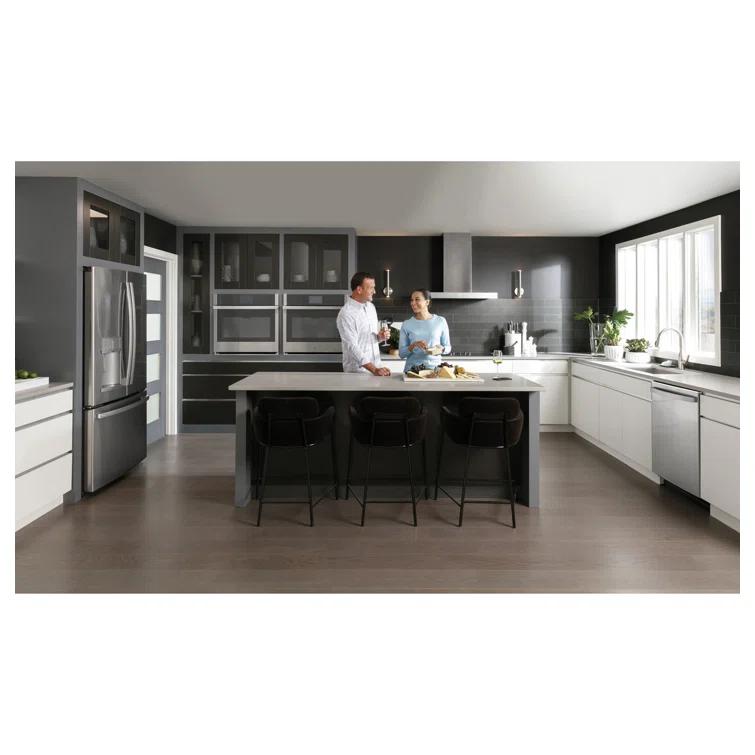 36" GE Profile Smart Appliances 610 CFM Convertible Wall Mount Range Hood with Night Light Wi-Fi Remote Control Included
