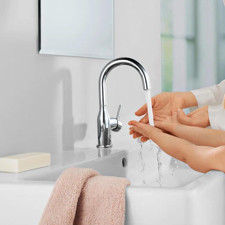 Single-Hole Single-handle Bathroom Faucet