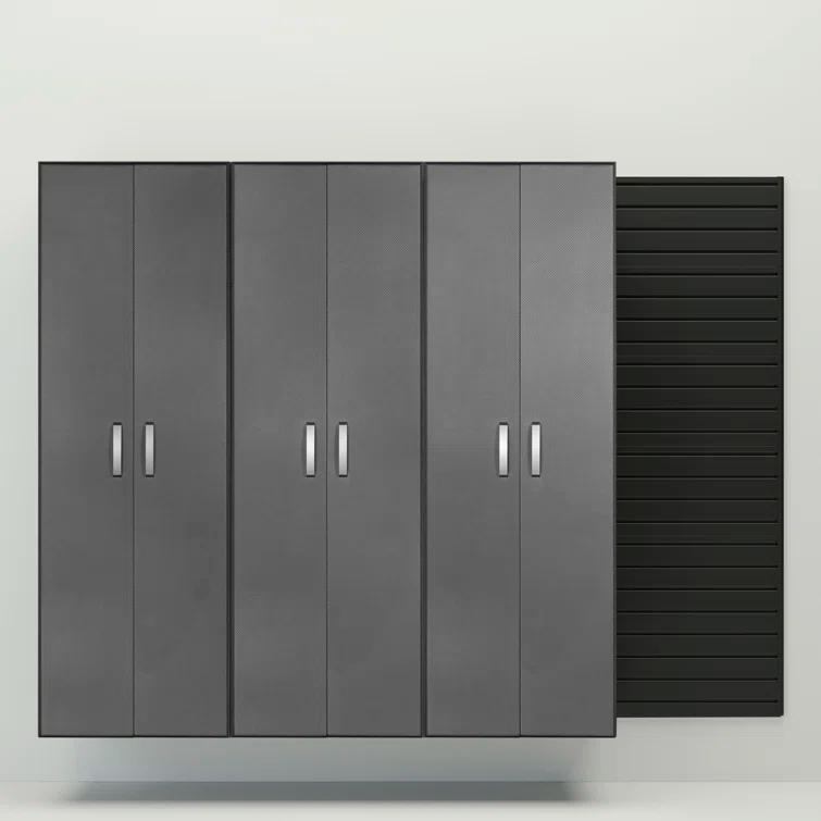 Flow Wall Deluxe 3 Piece Single Storage Cabinet ( 72'' H x 96'' W x 16.75'' D)