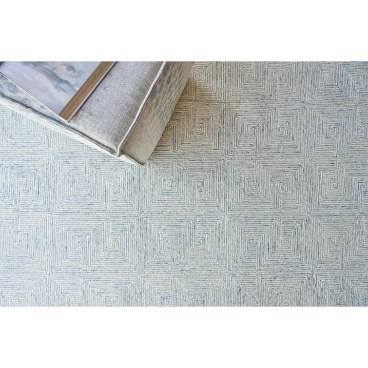 Caprice Geometric Handmade Tufted Area Rug