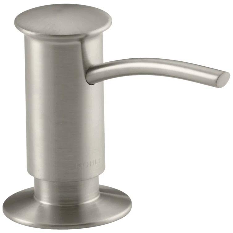 Contemporary Design Refillable Soap Dispenser, Lotion Dispenser for Bathroom or Kitchen
