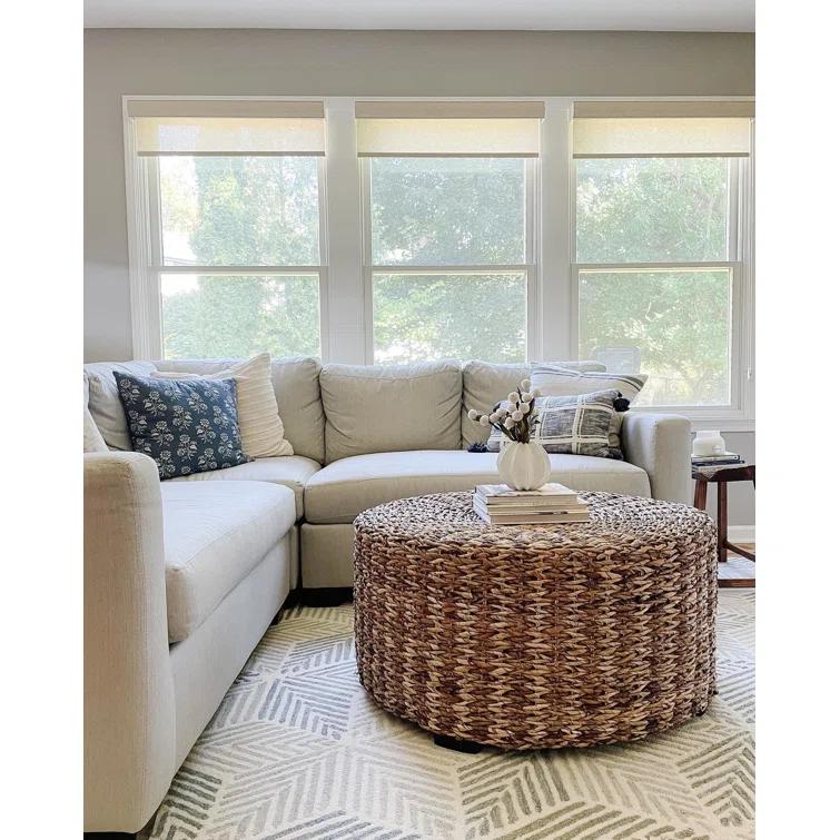 Karari Blue Hand Hooked Wool Rug
