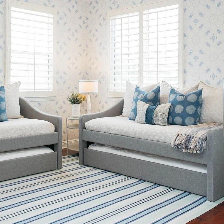 Barbados Stripe Handwoven Cotton Rug
