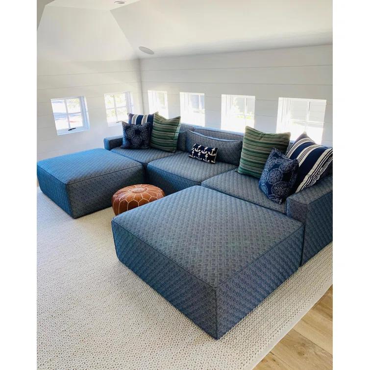 Veranda Ivory Handwoven Performance Rug