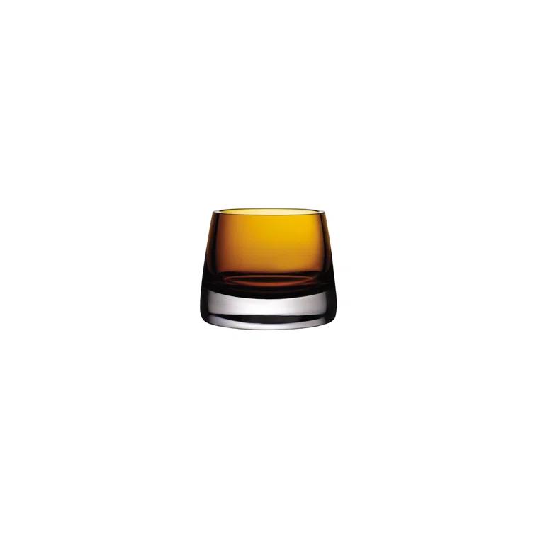 Joy Set of 2 Lead Free Crystal Votive Holder