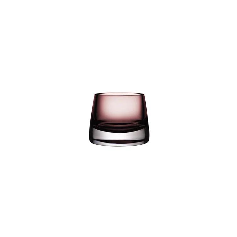 Joy Set of 2 Lead Free Crystal Votive Holder