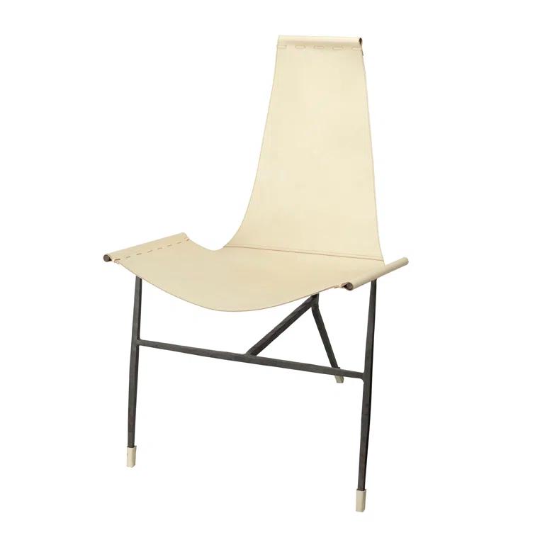 Jamie Young Company Abilene Faux Leather Accent Chair