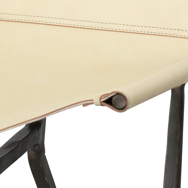 Jamie Young Company Abilene Faux Leather Accent Chair