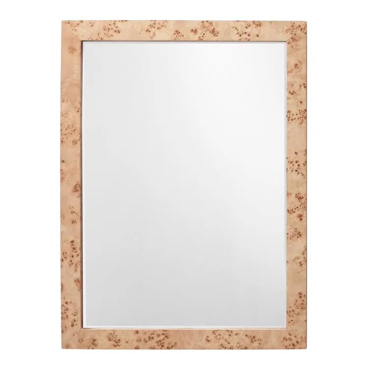 LOOMLAN Wood Flat Wall Mirror