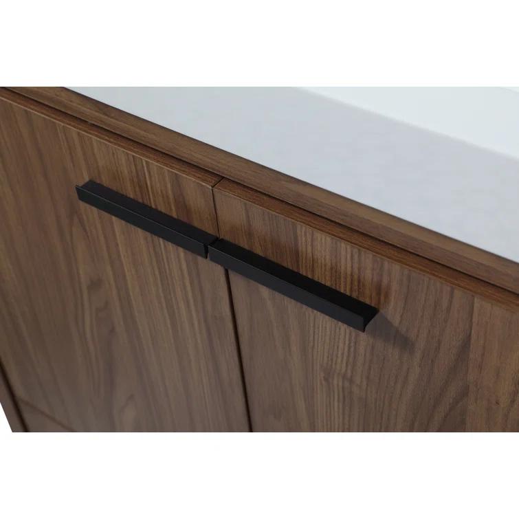 Mercury Row® Southmead 30'' Single Bathroom Vanity with Resin Top