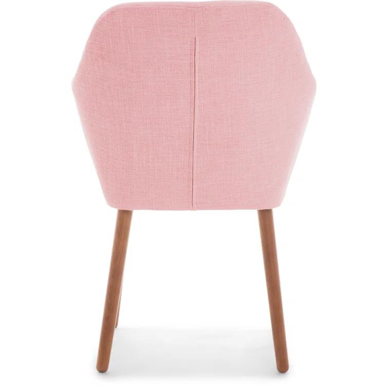 Elle Decor Adore Decor Roux Mid-Century Accent Chair for Home Office or Living Room