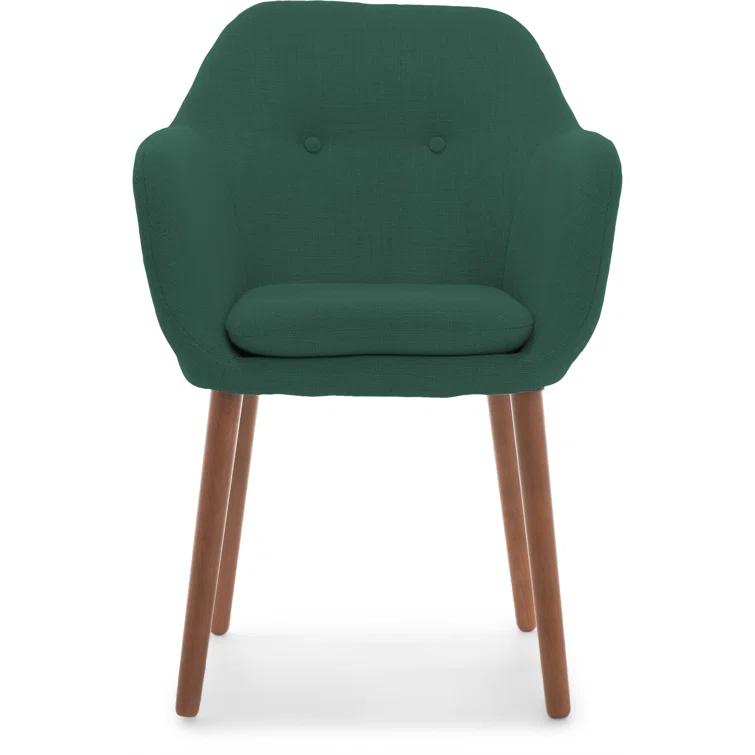 Adore Decor Roux Mid-Century Accent Chair for Home Office or Living Room