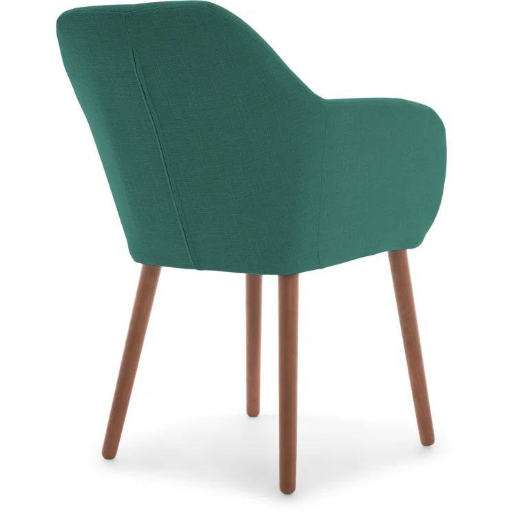 Adore Decor Roux Mid-Century Accent Chair for Home Office or Living Room