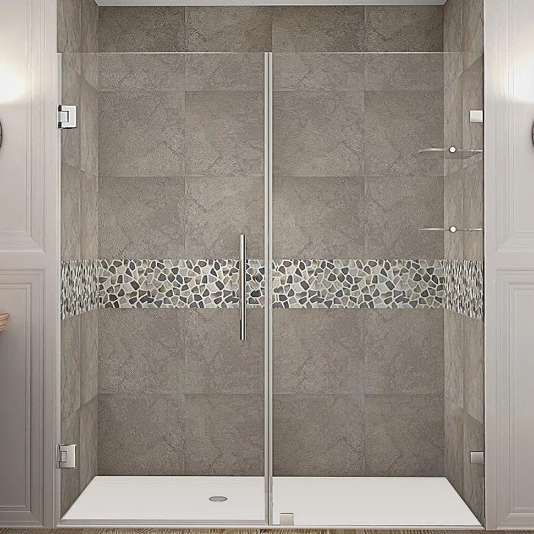 Nautis GS Hinged Frameless Shower Door