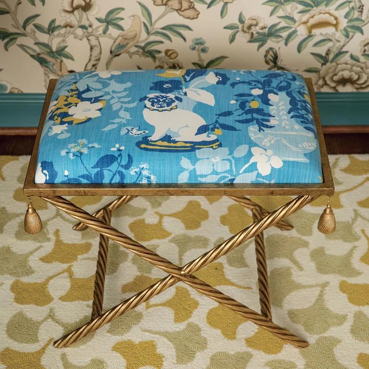 Port 68 Madcap Cottage Steel Accent Stool