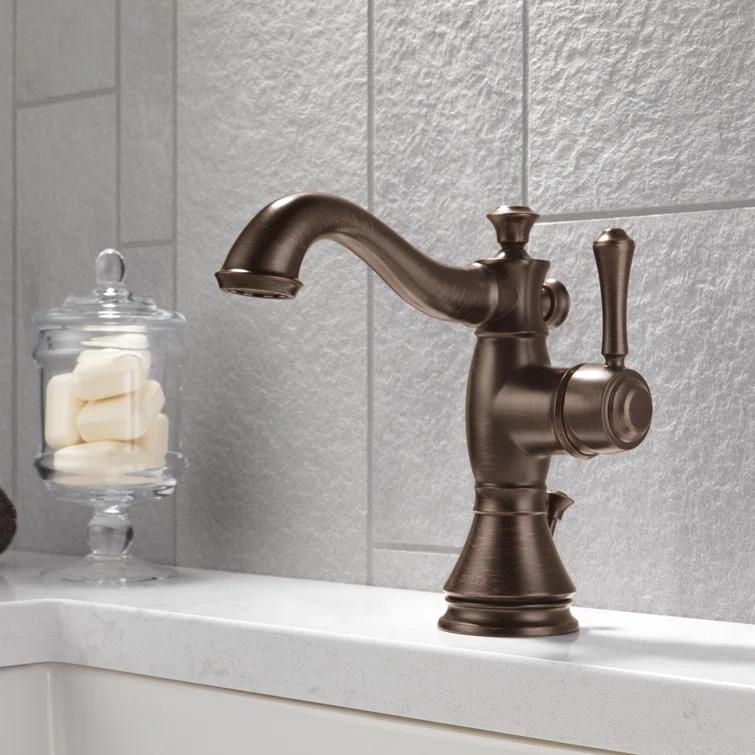 Cassidy™ Single Hole Bathroom Faucet with Drain Assembly