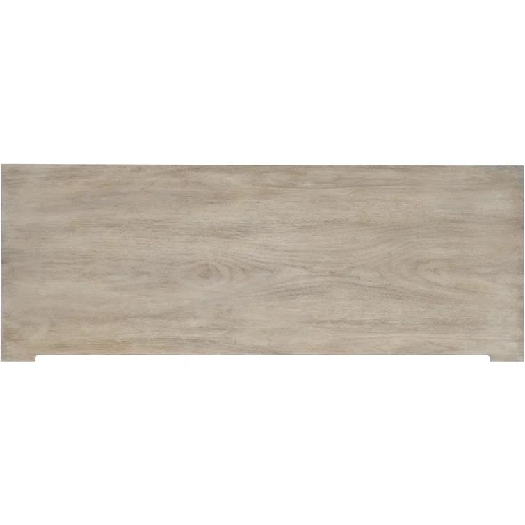 Transitional Melange 3-Drawer Light Wood Dresser with Dovetail Drawers