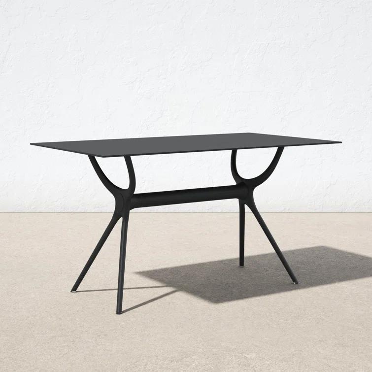 Farrah Synthetic Laminate Outdoor Dining Table