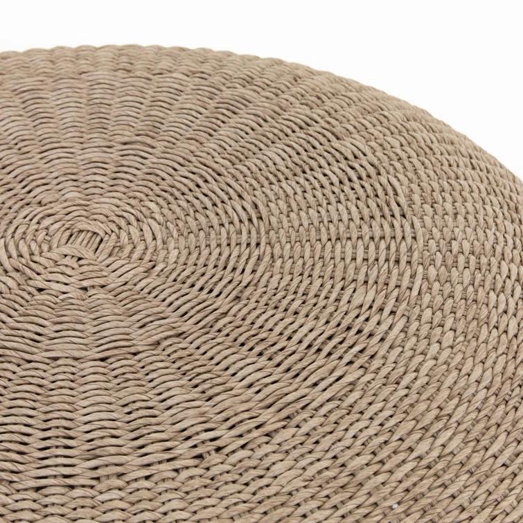 Round Rattan Round Coffee Table (36")