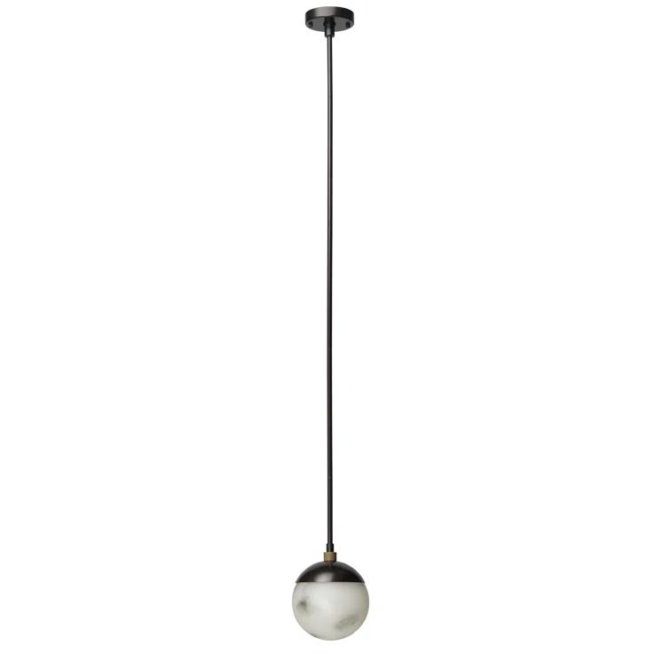 Metro 1 - Light Oil Rubbed Bronze Globe Pendant