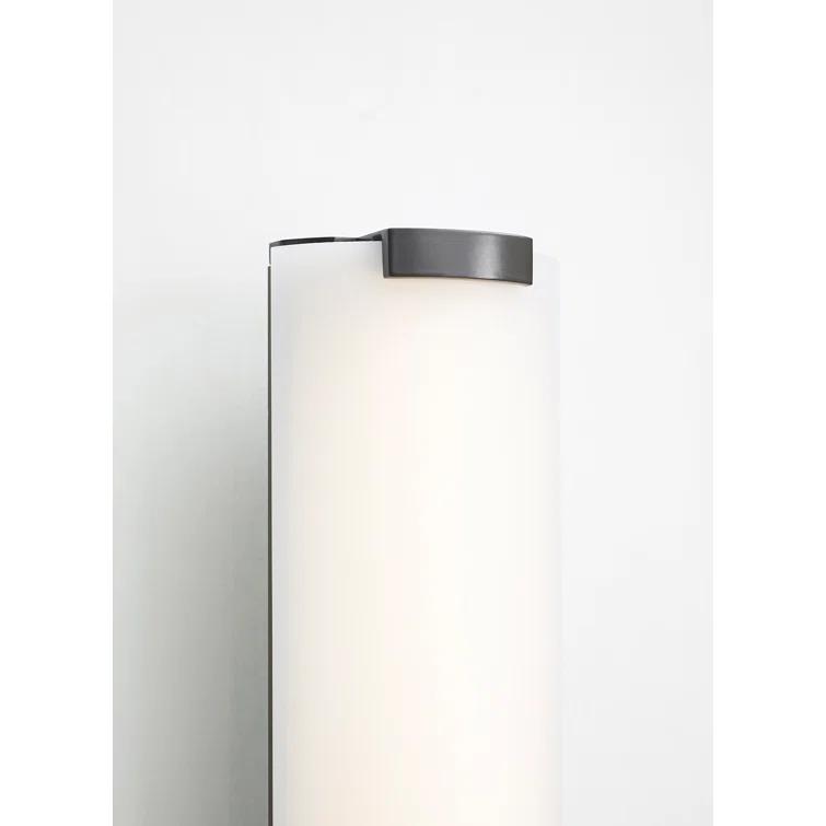 Antique Bronze Dimmable LED Bath Light with Acrylic Shade