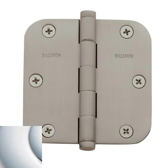 Baldwin 3.5" H x 3.5" W Butt Bearing Single Door Hinge