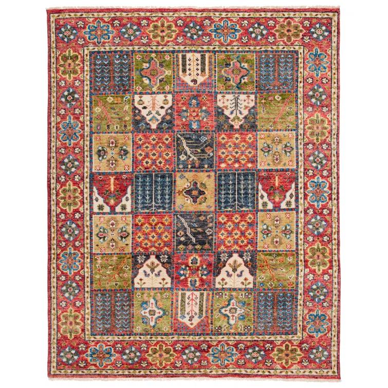 Safavieh Samarkand Hand Knotted 70% Wool And 30% Cotton Southwestern Rug