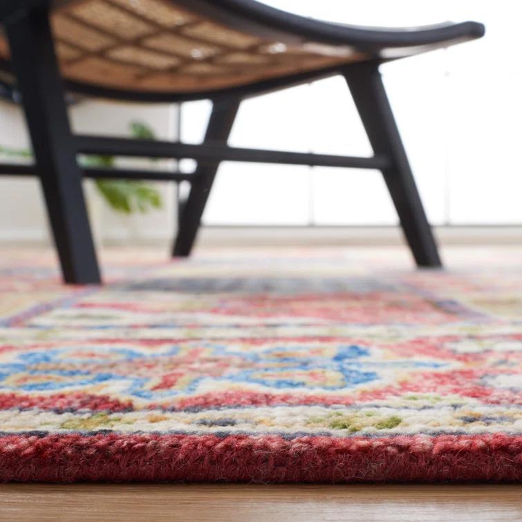 Safavieh Samarkand Hand Knotted 70% Wool And 30% Cotton Southwestern Rug