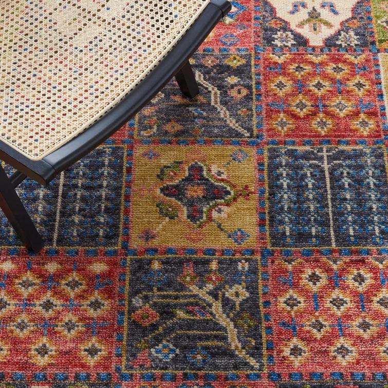 Safavieh Samarkand Hand Knotted 70% Wool And 30% Cotton Southwestern Rug
