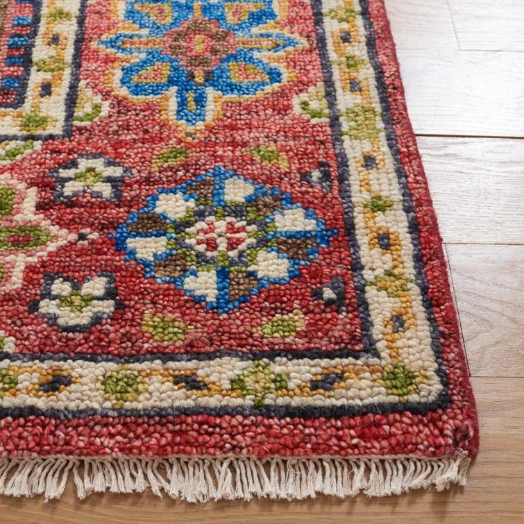 Safavieh Samarkand Hand Knotted 70% Wool And 30% Cotton Southwestern Rug