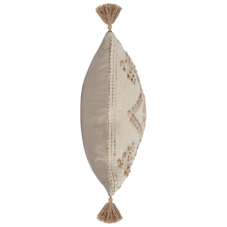 Izan Pillow - Ivory / 16" x 36"