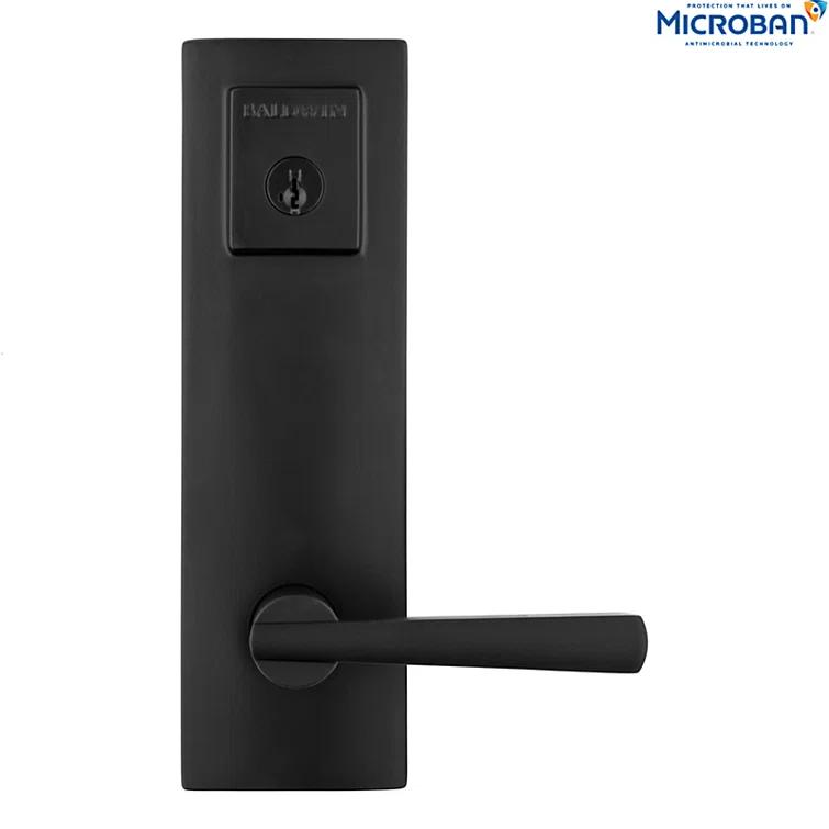 Prestige Complete Entry Lever Set with Single Cylinder Deadbolt and Door Lever